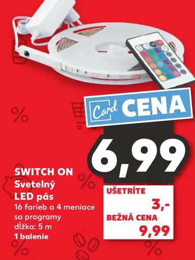 Switch On Svetelný LED pás