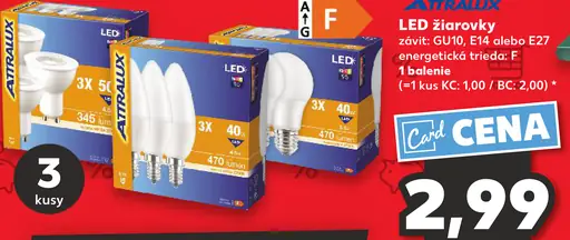 Atraliux LED žiarovky