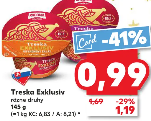 Tesco Treska Exklusiv