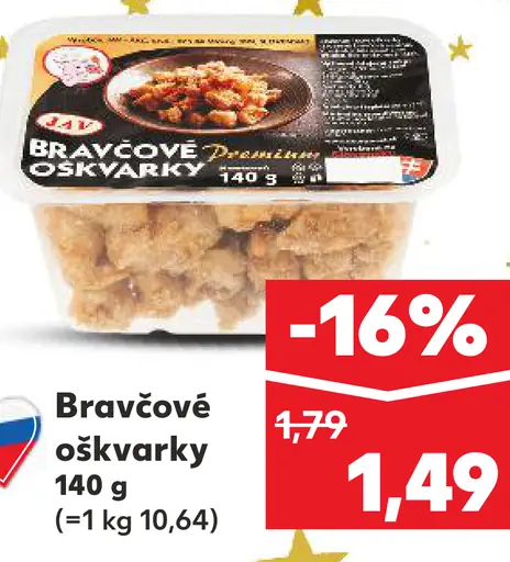 K-Classic Bravčové oškvarky