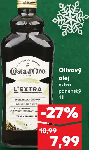 Costa d'Oro Olivový olej extra panenský