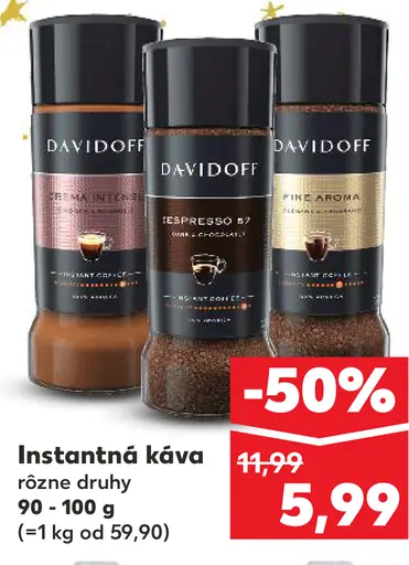 Davidoff Instantná káva