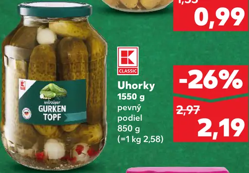 K-Classic Uhorky