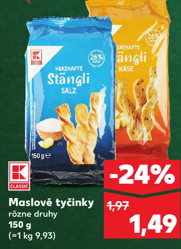 Maslové tyčinky