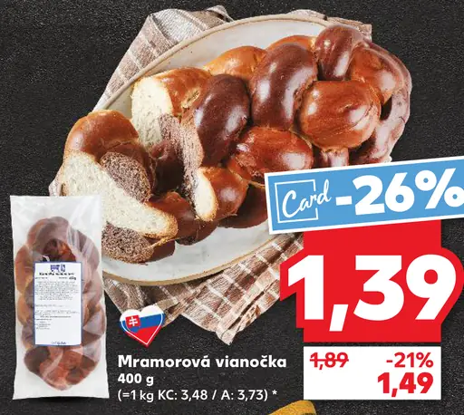 Mramorová vianočka