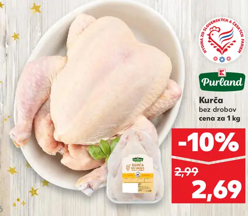 Purland Kurča bez drobov