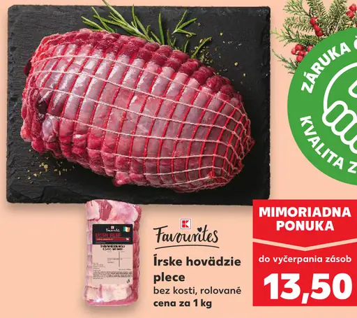 Favorina Írske hovädzie plece