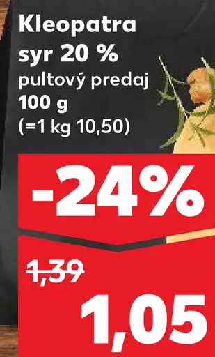 Kleopatra syr 20 %