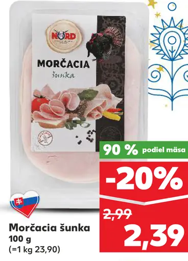 Novohr Morčacia šunka