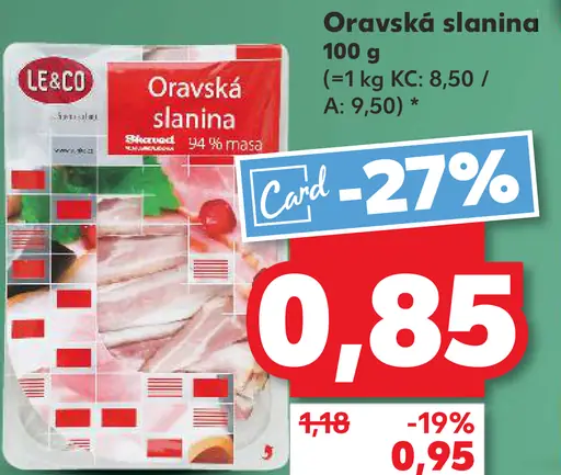 Leco Oravská slanina