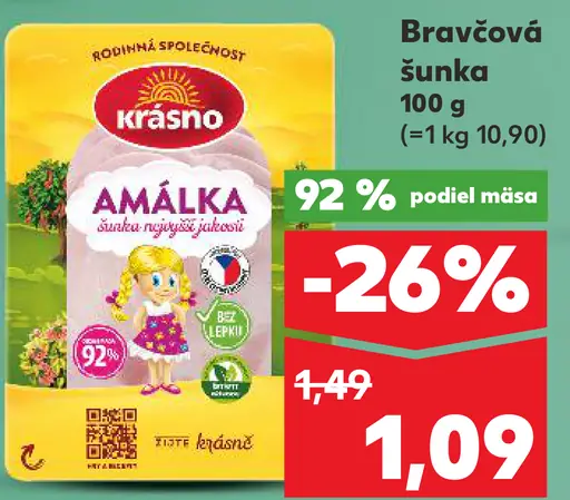 Krásno Bravčová šunka