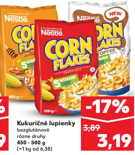 Nestlé Corn Flakes Tyčinka