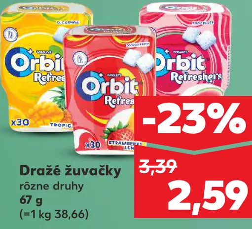 Orbit žuvačky