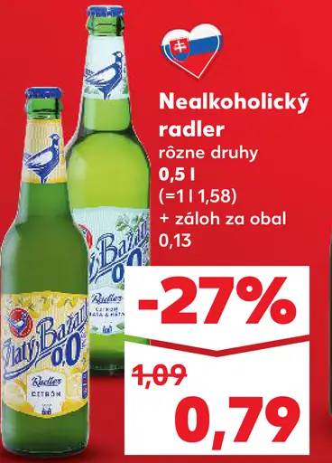 Nealkoholický radler