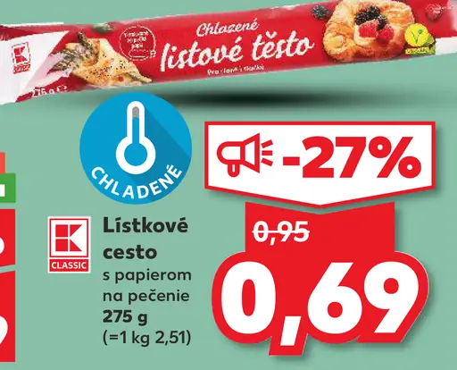 Lístkové cesto s papierom na pečenie