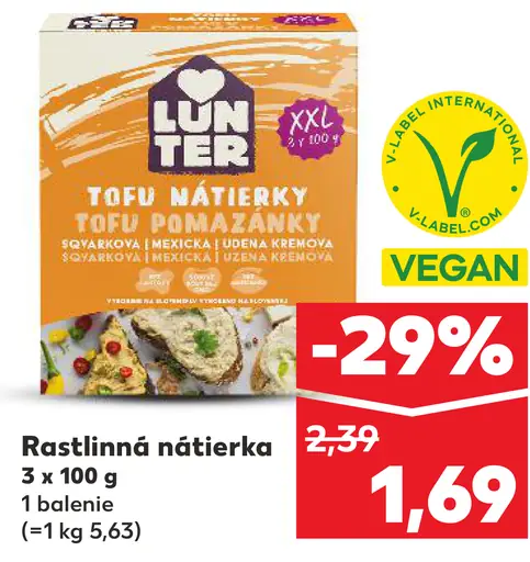 Rastlinná nátierka