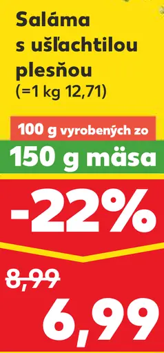 Saláma s ušľachtilou plesňou