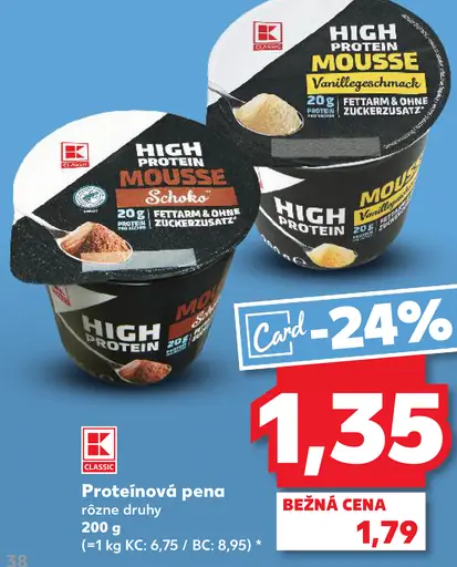 K-Classic Proteínová pena