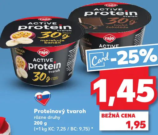 Rajo Proteínový tvaroh