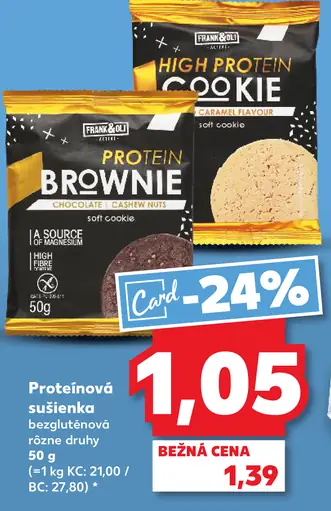 Frank & Co. Cookie proteinová sušienka