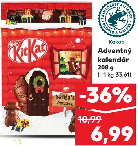 KITKAT Adventný kalendár