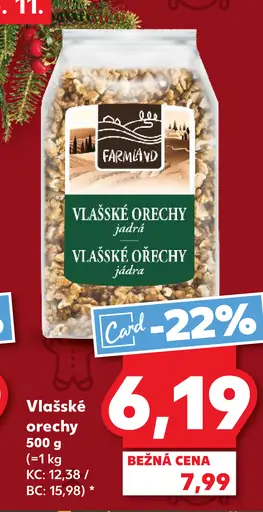 Farmwind Vlašské orechy jadrá
