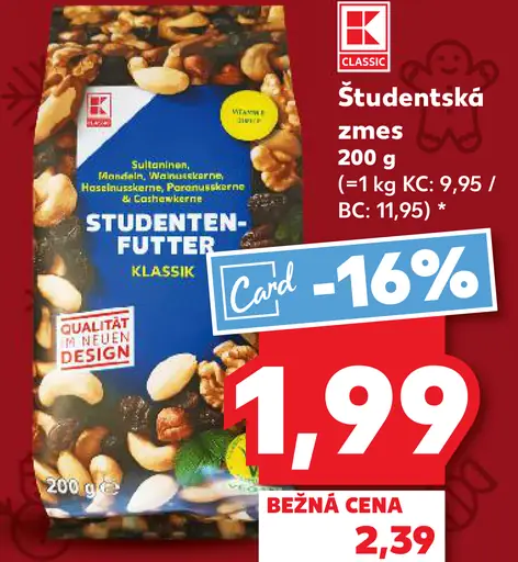 K-Classic Študentská zmes