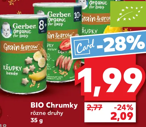 Gerber BIO Chrumky