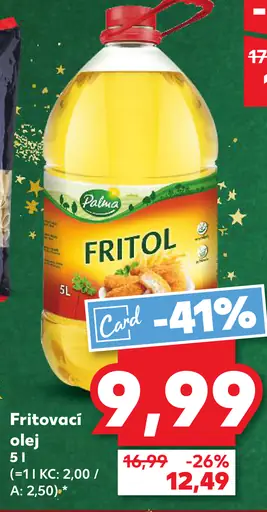 Palma Fritovací olej