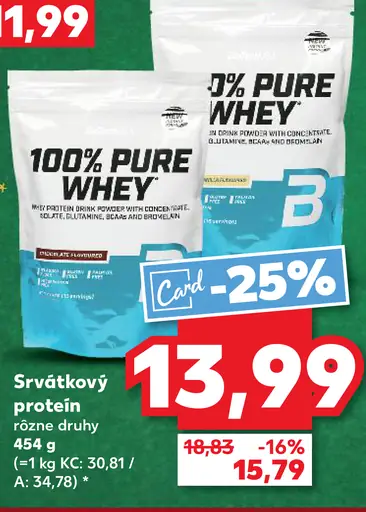 Whey Šrvatkový proteín