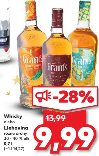 Grant's Whisky alebo Liehovina