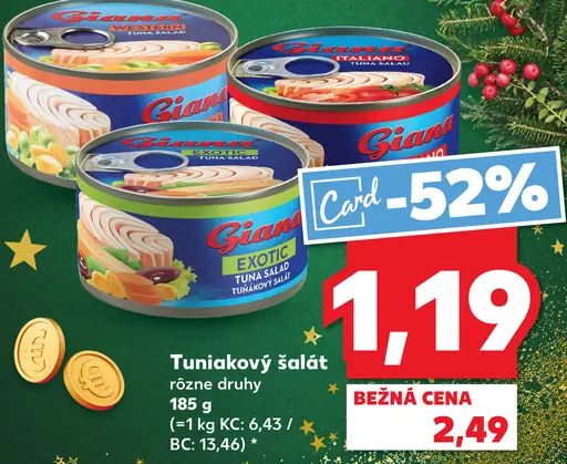 Giana tuniakový šalát