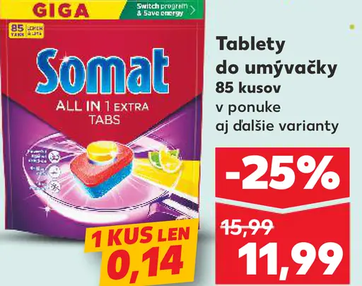 Somat tablety do umývačky