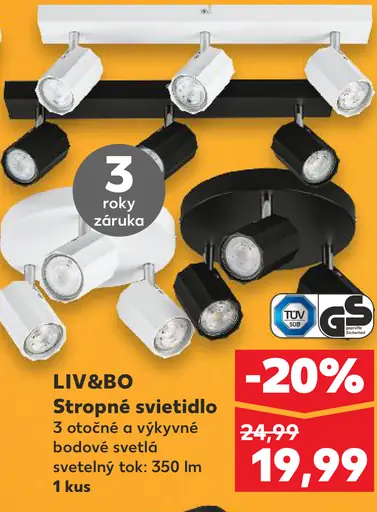 LIV&BO Stropné svietidlo