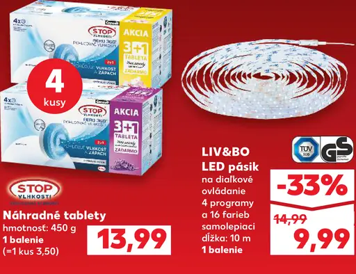 STOP Vlhkosti Náhradné tablety