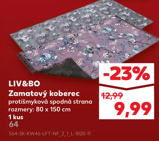 LIV&BO Zamaskový koberec