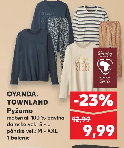 Oyanda, Townland Pyžamo