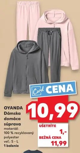 Oyanda Dámska domáca súprava