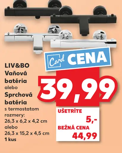 LIV&BO Umývadlová batéria