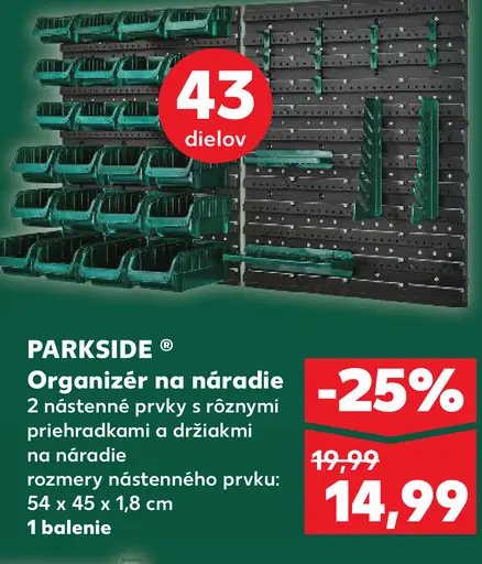 PARKSIDE Organizér na náradie