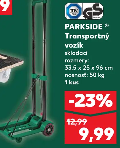 PARKSIDE Transportný vozík