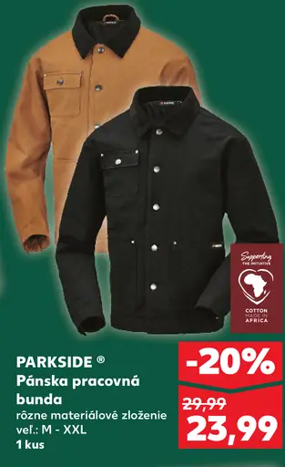 PARKSIDE Pánska pracovná bunda