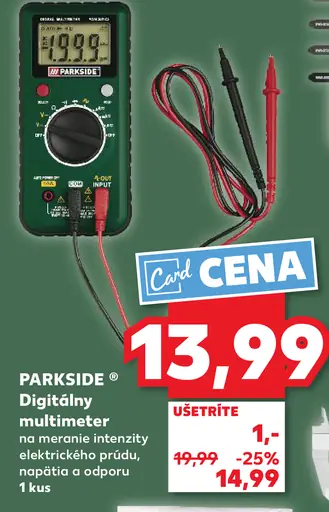Parkside Digitálny multimeter
