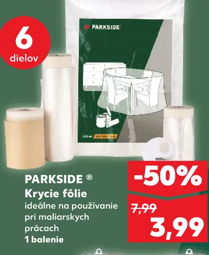 Parkside Krycie fólie