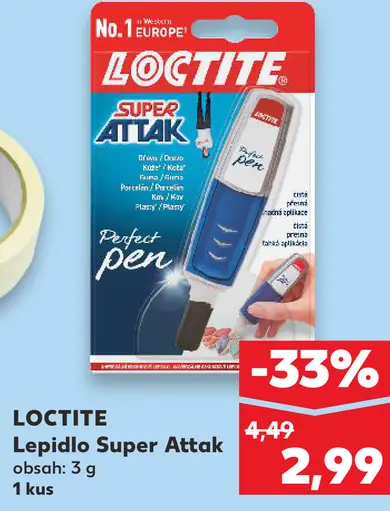 Loctite Lepidlo Super Attak