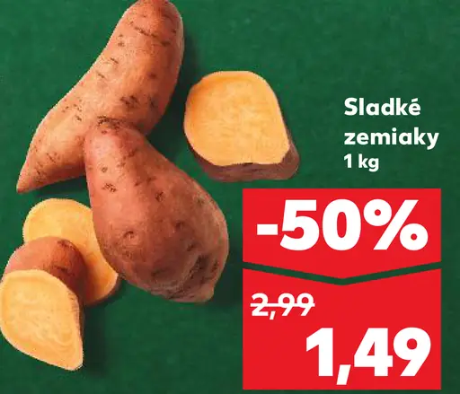 Bataty sladké zemiaky