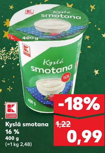 K-Classic Kyslá smotana