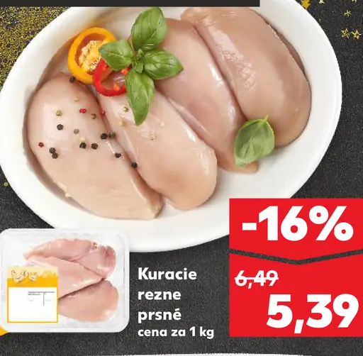 Kuracie rezne prsnaté