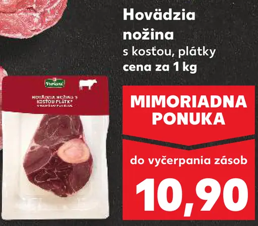 Hovädzia nožina s kosťou
