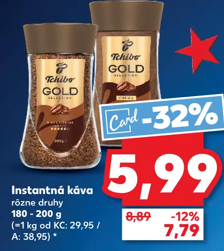 Tchibo Gold instantná káva
